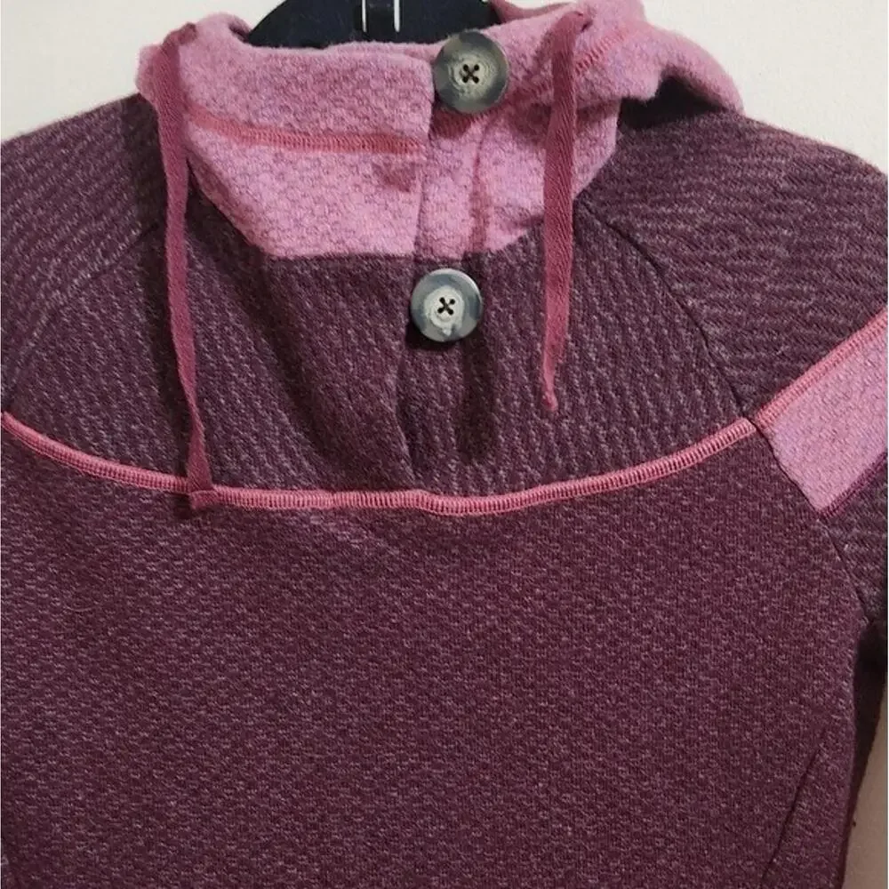 Prana long sleeve pullover wool sweater women size XS